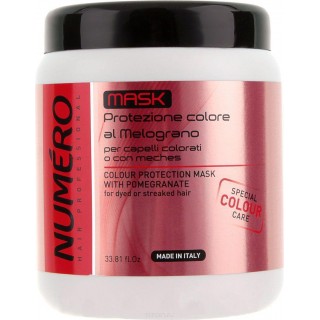Маска для захисту кольору волосся з екстрактом граната Brelil Professional Numero Colour Protection Mask 1000 мл