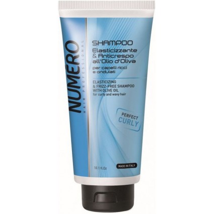 Шампунь для кучерявого волосся з оливковою олією Brelil Numero Elasticizing Shampoo 300 мл