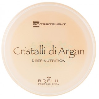 Маска для зволоження волосся з олією аргана Brelil BIO Traitement Cristalli Di Argan 250 мл