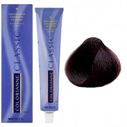 Стійка крем-фарба для волосся Brelil Colorianne 4.2 райдужний каштановий 100 мл Стійка крем-фарба для волосся Brelil Colorianne 4.2 райдужний каштановий 100 мл