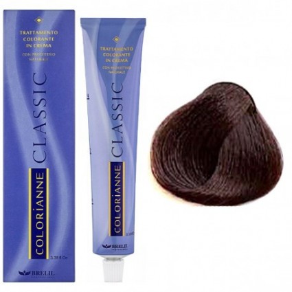 Стійка крем-фарба для волосся Brelil Colorianne 5.35 бронзовий русявий 100 мл