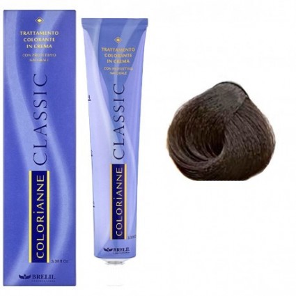 Стійка крем-фарба для волосся Brelil Colorianne 5 світлий каштан 100 мл