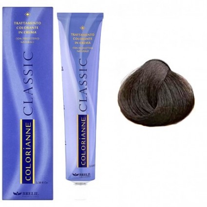 Стійка крем-фарба для волосся Brelil Colorianne 4 каштан 100 мл Стійка крем-фарба для волосся Brelil Colorianne 4 каштан 100 мл