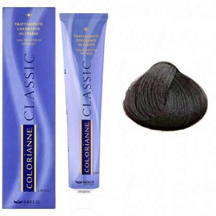 Стійка крем-фарба для волосся Brelil Colorianne 3 темний каштан 100 мл Стійка крем-фарба для волосся Brelil Colorianne 3 темний каштан 100 мл