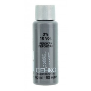 Окислювальна емульсія для волосся C:EHKO Color Cocktail Peroxan 3% 60 мл