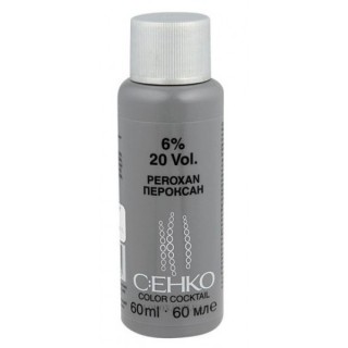 Окислювальна емульсія для волосся C:EHKO Color Cocktail Peroxan 6% 60 мл