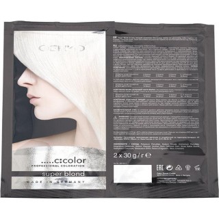 Порошок сyпep блонд пopціoнний C:EHKO Super Blond Plus Color Cocktail 2х30 г