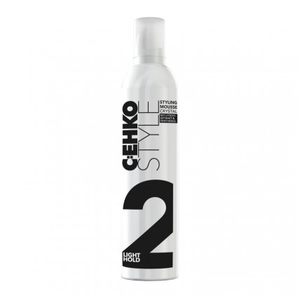 Піна для укладання волосся Кристал C:EHKO Style Styling Mousse Crystal (2) 400 мл