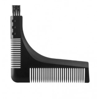 Гребінець для бороди EUROSTIL Barber Line трафарет