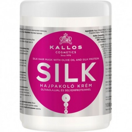 Маска Kallos SILK с оливковым маслом 1000 мл