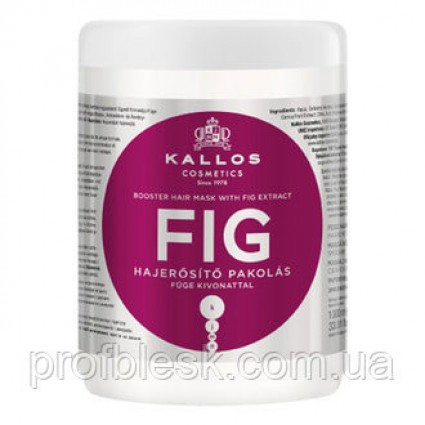 Маска Kallos FIG с инжиром  1000 мл