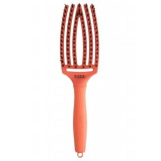 Щітка для укладки Olivia Garden Finger Brush Care Iconic Boar&Nylon Orange Spritz
