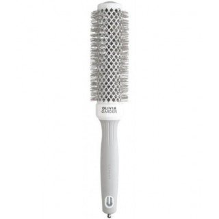 Термобраш Olivia Garden Expert Blowout Speed Wavy Bristles White&Grey 35 мм