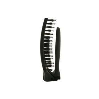 Щітка для волосся Olivia Garden Fingerbrush care go boar&nylon black