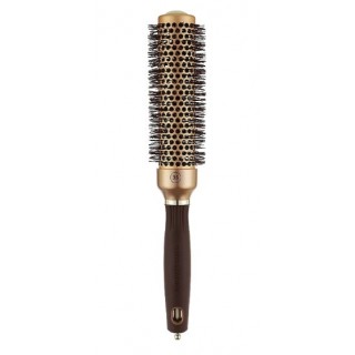 Брашинг Olivia Garden Expert Blowout Speed Wavy Bristles Gold & Brown d.35