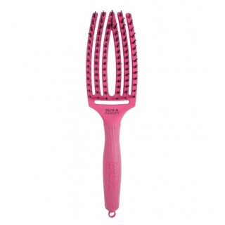 Щітка для укладання Olivia Garden Finger Brush Combo Medium Hot Pink