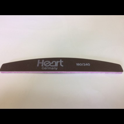З Пилка HEART Half Brown 180/240 півмісяць коричневий
