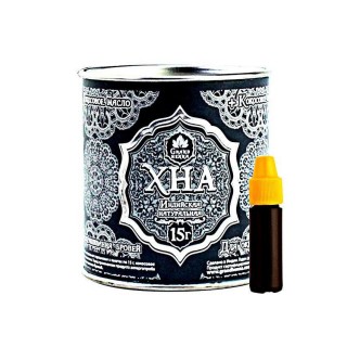ХНА для біотату і брів темний графіт 15 г VIVA Henna