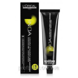 Фарба без аміаку L'Oreal Inoa 7.45 блондин мідне червоне дерево 60 мл