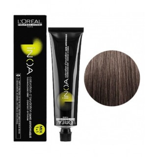 Фарба без аміаку L'Oreal Inoa 6.8 темний блондин шоколадний 60 мл
