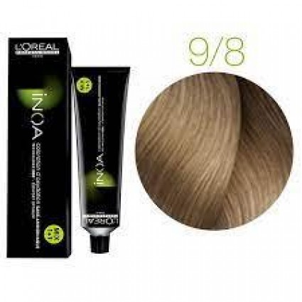 Фарба без аміаку L'Oreal Inoa 9.8 дуже світлий блондин мока 60 мл
