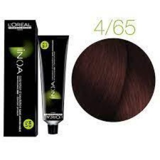 Фарба без аміаку L'Oreal Inoa 4.65 шатен червоне червоне дерево 60 мл