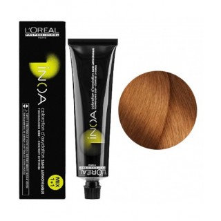Фарба без аміаку L'Oreal Inoa 8.34 світлий блондин золотисто-мідний 60 мл