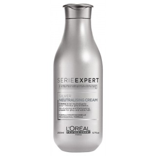 Кондиціонер срібло для сивого та світлого волосся L'Oreal Silver Neutralising Cream 200 мл