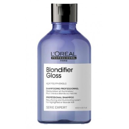 Шампунь для відновлення блиску волосся відтінку блонд L'Oreal Blondifier Gloss 100 мл
