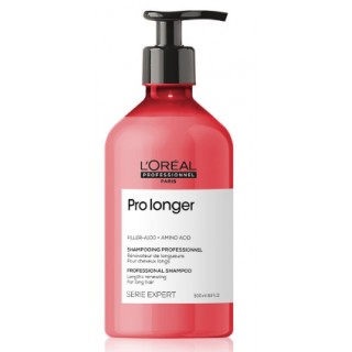 Шампунь для відновлення волосся за довжиною L'Oreal Serie Expert Pro Longer Lengths Renewing Shampoo 500 мл