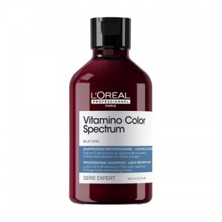 Шампунь L'Oreal Professionnel Vitamino Color Spectrum Shampoo для нейтралізації помаранчевих напівтонів фарбованого волосся 300 мл