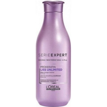 Крем-кондиціонер для розгладження волосся L'Oreal Professionnel Liss Unlimited Prokeratin Conditioner 200 мл