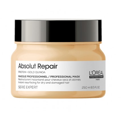 Маска для інтенсивного відновлення волосся L'Oreal Absolut Repair Gold Quinoa +Protein Mask 250 мл Маска для інтенсивного відновлення волосся L'Oreal Absolut Repair Gold Quinoa +Protein Mask 250 мл