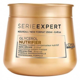 Маска без силікону для живлення сухого волосся L'Oreal Professionnel Expert Nutrifier 250 мл