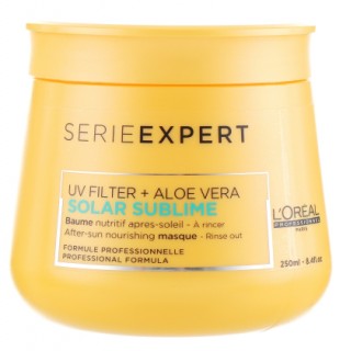 Поживна маска для волосся після сонця L'oreal Serie Expert Solar Sublime UV Filter + Aloe Vera 250 мл