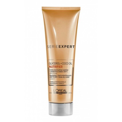 Крем термозахисний незмивний для живлення сухого волосся L'Oreal Nutrifier 150 мл