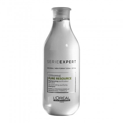 Шампунь очисний для схильного до жирності волосся L'Oreal Serie Expert Pure Resource Shampoo 300 мл