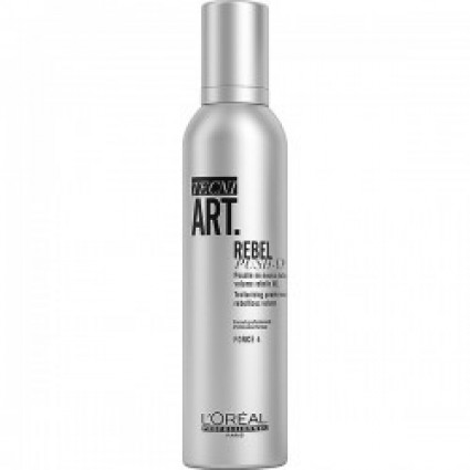 Пудровий мус для створення текстури й ультраоб'єму волосся L'Oreal Professional Tecni.Art Rebel Push-Up 250 мл
