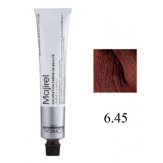 Крем-фарба для волосся L'Oreal Professionnel Majirel 6.45 Темний блондин мідне червоне дерево 50 мл