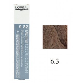 Крем-фарба для волосся L'Oreal Professionnel Majirel Cool Cover 6.3 Темний блондин золотистий 50 мл