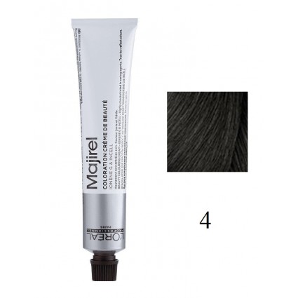 Крем-фарба для волосся L'Oreal Professionnel Majirel 4 Натуральний шатен 50 мл Крем-фарба для волосся L'Oreal Professionnel Majirel 4 Натуральний шатен 50 мл