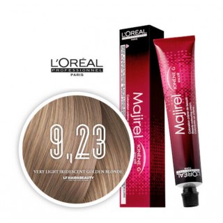 Крем-фарба для волосся L'Oreal Professionnel Majirel 9.23 Світлий блондин перламутрово-золотистий 50 мл