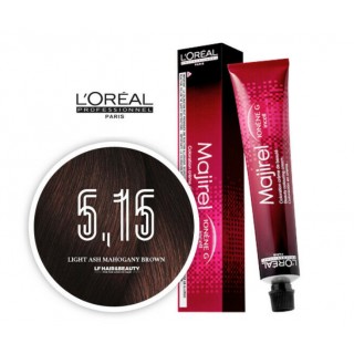 Крем-фарба для волосся L'Oreal Professionnel Majirel 5.15 Світлий шатен із відтінком червоного дерева 50 мл