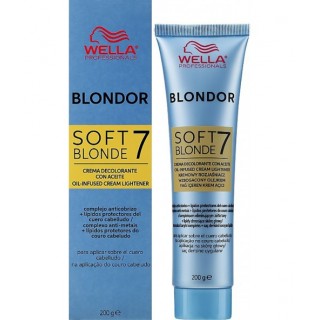 Освітлюючий крем Wella Blondor Soft Blonde Cream на масляній основі 200 г