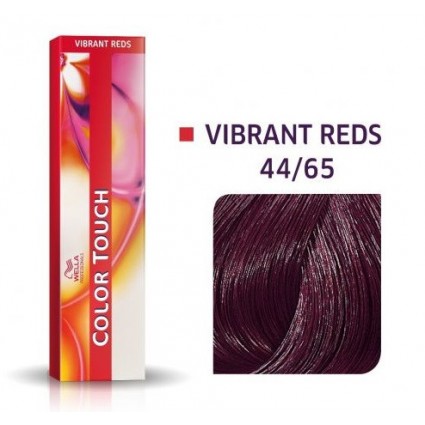 Фарба для волосся Wella Color Touch беззамікачна 44/65 Інтенсивний фіолетово-магагоновий 60 мл