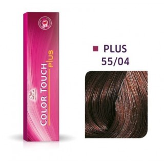 Фарба для волосся Wella Color Touch Plus безамміачна 55/04 Бренді 60 мл