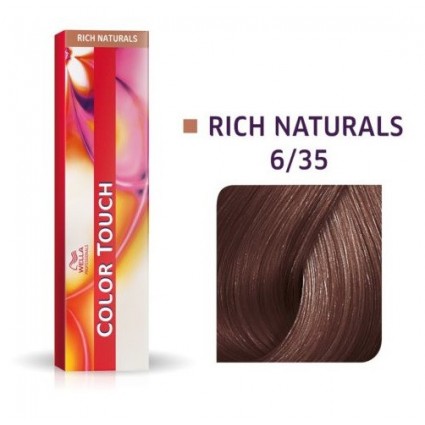 Фарба для волосся Wella Color Touch безаміачна 6/35 Містичне золото 60 мл