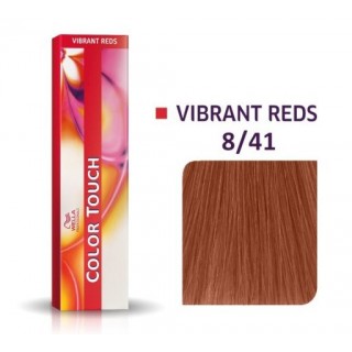 Фарба для волосся Wella Color Touch безамміачна 8/41 Світлий червоно-попелястий 60 мл