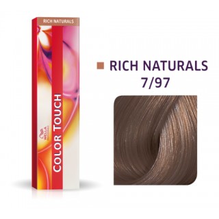 Фарба для волосся Wella Color Touch безамміачна 7/97 Блонд коричневий 60 мл