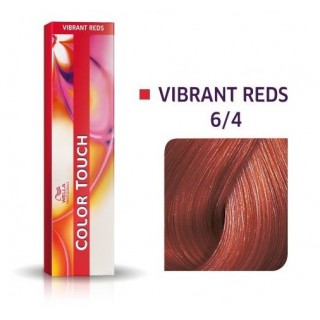 Фарба для волосся Wella Color Touch безаміачна 6/4 Вогняний мак 60 мл